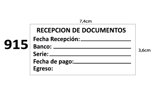 Timbre de Goma Automatik
