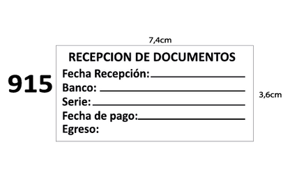 Timbre de Goma Automatik