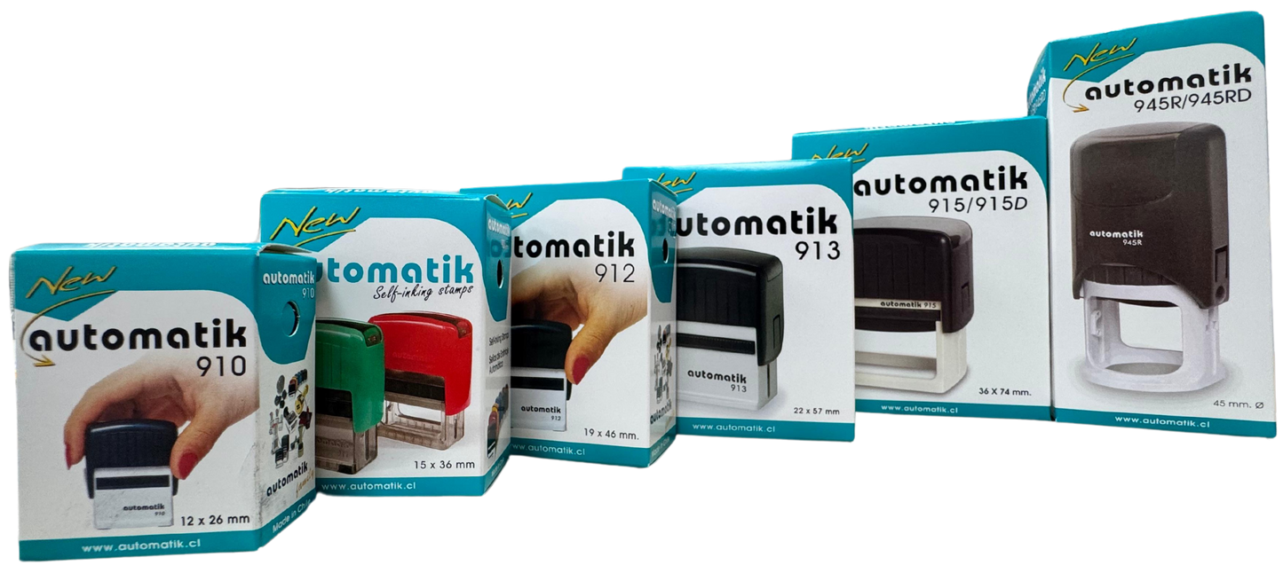 Timbre de Goma Automatik